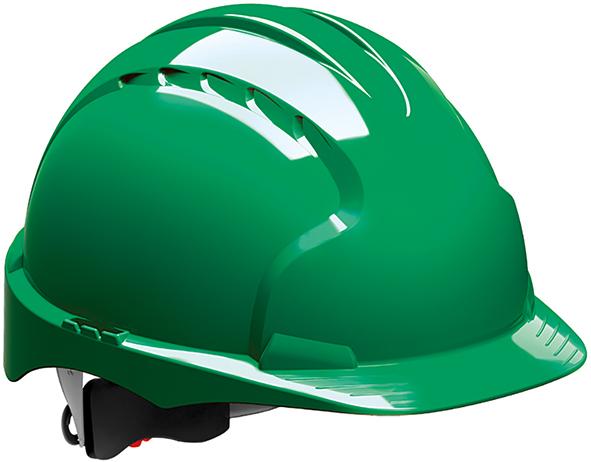 JSP Schutzhelm EVO3, Drehverschluß, EN 397, grün JSP Schutzhelm EVO3, Drehverschluß, EN 397, grün