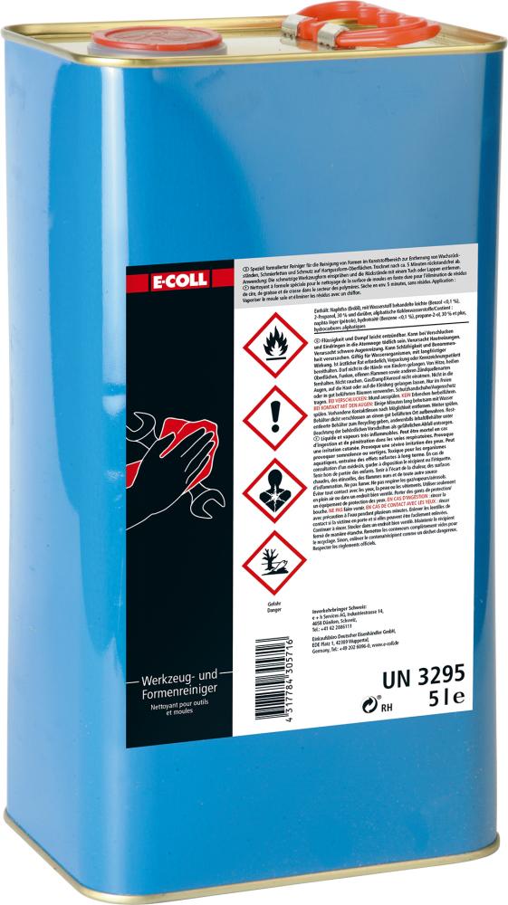 E-COLL Werkzeug-u. Formreiniger 5L Kanister E-COLL