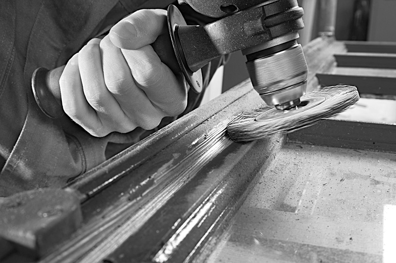 BOSCH PRO Metal heavy Scheibenbürste, gerader Schaft, 75 x 0,5 mm