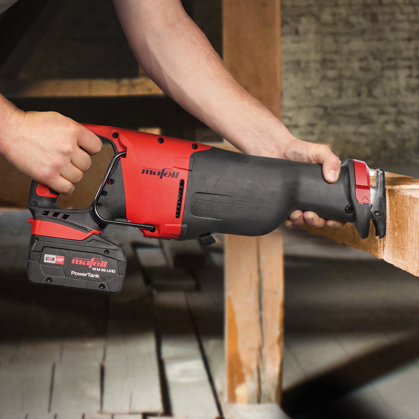 MAFELL Akku-Säbelsäge RS 32-18 PURE im L-MAX3