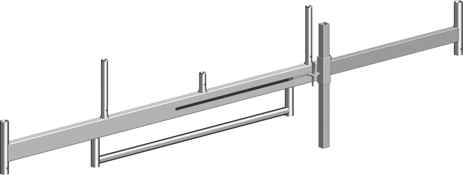 LAYHER Fahrbalken 3,20 m, verstellbar