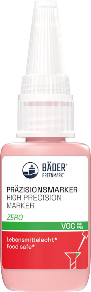 BÄDER Präzisions-Marker Zero 20ml Tropfflasche rot