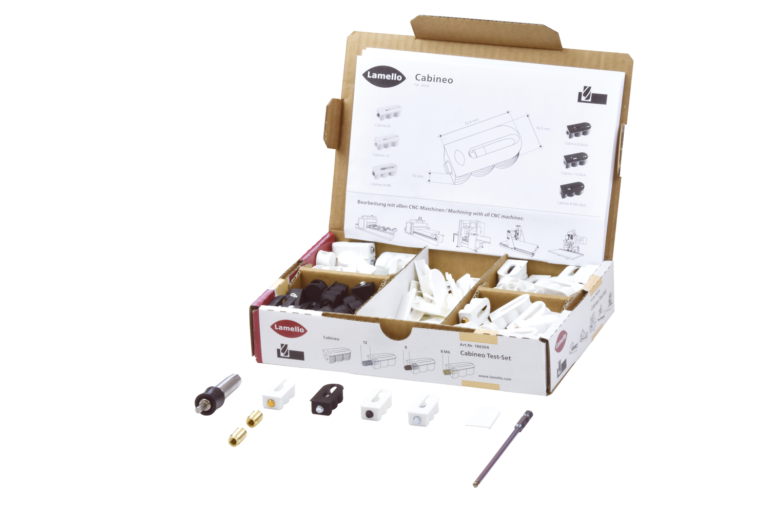 LAMELLO Cabineo Test-Set, im Karton LAMELLO Cabineo Test-Set, im Karton
