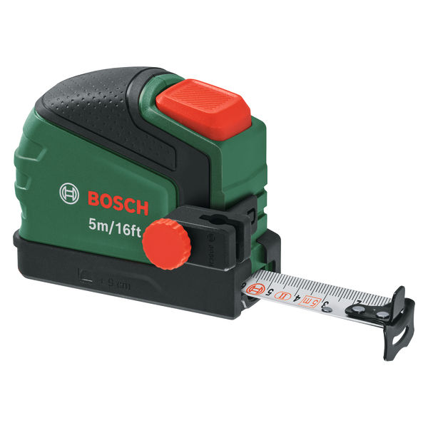BOSCH Handwerkzeuge Maßband 5m / 16 ft + Befestigungsclip BOSCH Handwerkzeuge Maßband 5m / 16 ft + Befestigungsclip