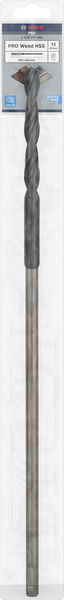 BOSCH PRO Wood HSS Installationsbohrer, 12 x 100 x 400 mm, SDS plus BOSCH PRO Wood HSS Installationsbohrer, 12 x 100 x 400 mm, SDS plus