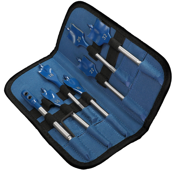 BOSCH EXPERT Self Cut Speed Flachfräsbohrer-Set, 16-32mm + Verlängerung 152 mm, 7?tlg. BOSCH EXPERT Self Cut Speed Flachfräsbohrer-Set, 16-32mm + Verlängerung 152 mm, 7?tlg.