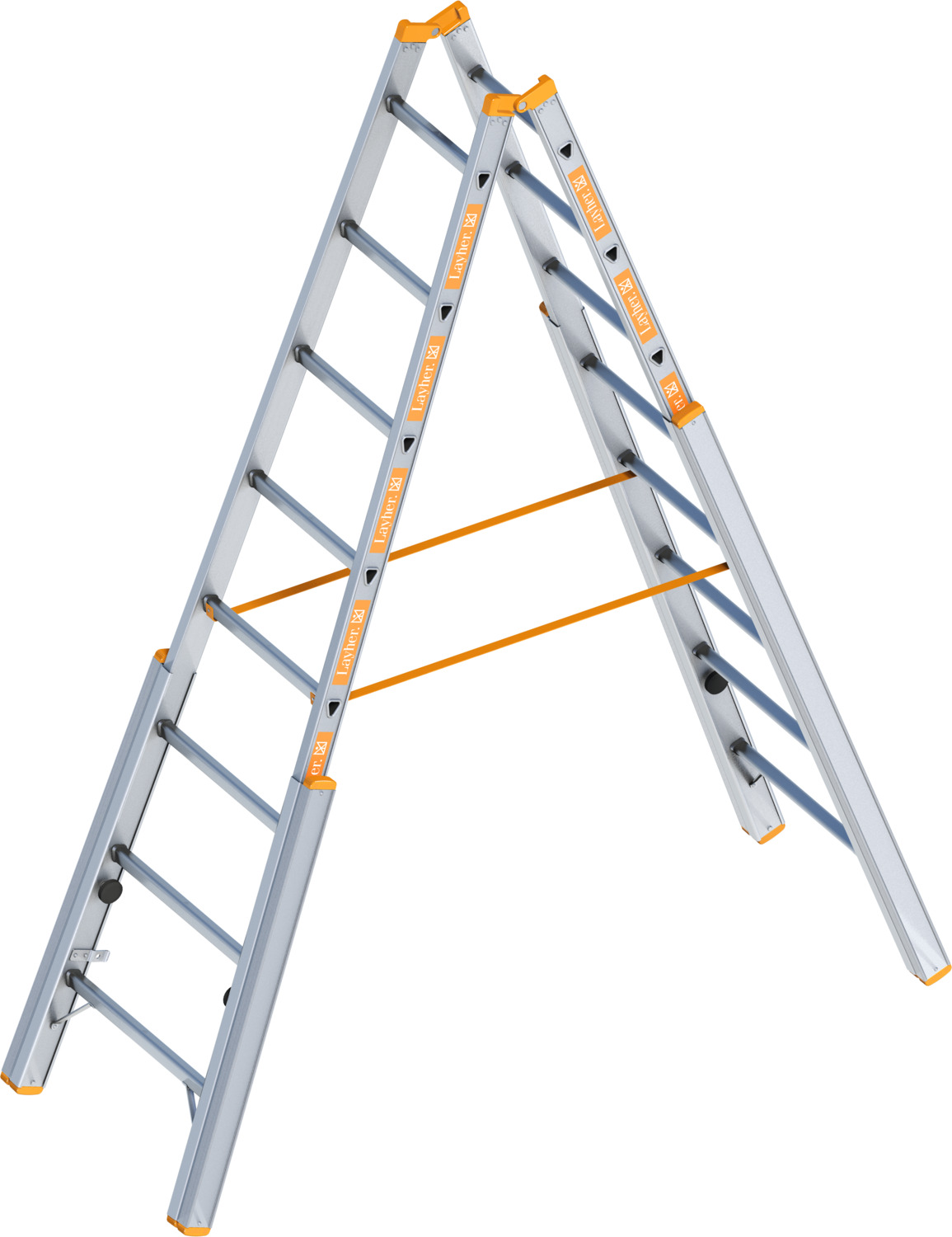 LAYHER Treppenstehleiter TOPIC 1061