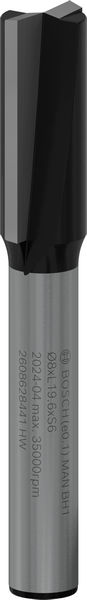 BOSCH PRO Nutfräser, zweischneidig, Ø 8 x L 19,6, Schaft 6 mm BOSCH PRO Nutfräser, zweischneidig, Ø 8 x L 19,6, Schaft 6 mm