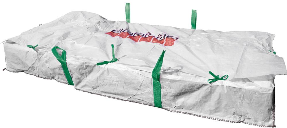 FORTIS Plattenbag 260x125x30cm, Warndruck Asbest, 1500kg FORTIS Bau FORTIS Plattenbag 260x125x30cm, Warndruck Asbest, 1500kg FORTIS Bau