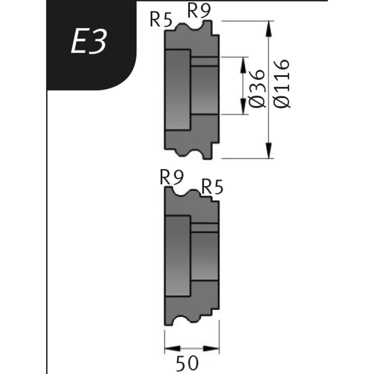 METALLKRAFT Biegerollen Biegerollen Typ E3 - SBM 300-40E METALLKRAFT Biegerollen Biegerollen Typ E3 - SBM 300-40E