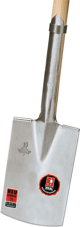 IDEAL Rodespaten Gr. 2 T-Stiel TrittschutzIdeal