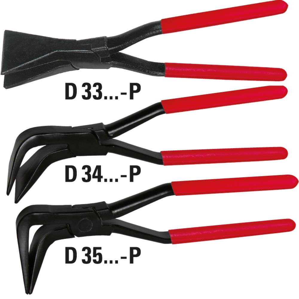 BESSEY Falzzange, PVC-beschichtete Griffe