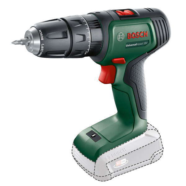 BOSCH Akku-Schlagbohrmaschine UniversalImpact 18V