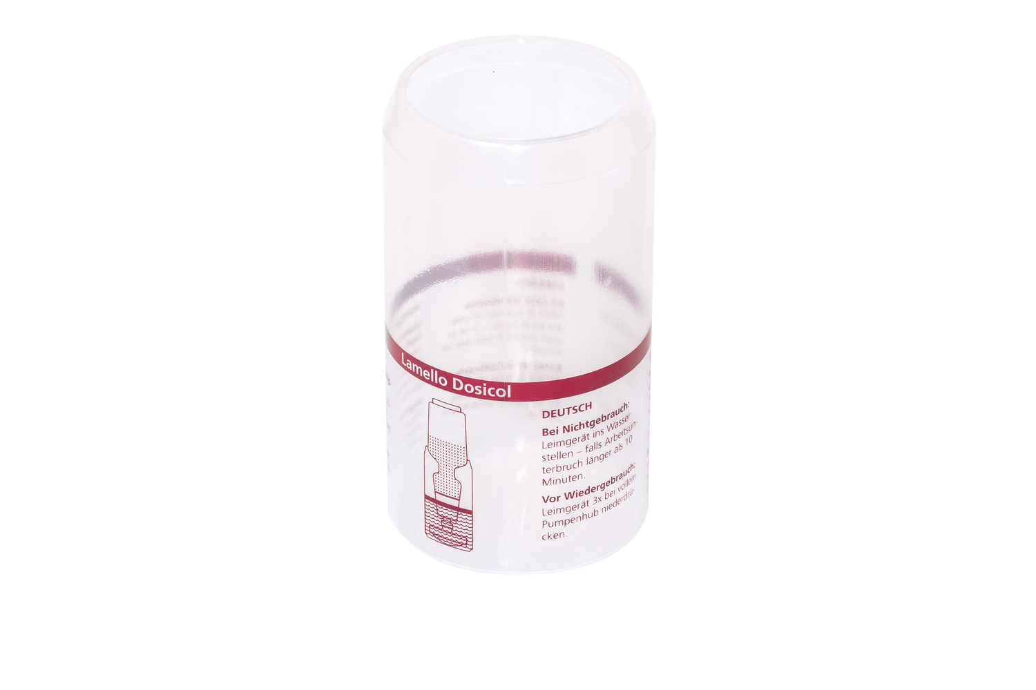LAMELLO Dosicol Wasserbehälter, 1 Liter, Ø93 mm LAMELLO Dosicol Wasserbehälter, 1 Liter, Ø93 mm