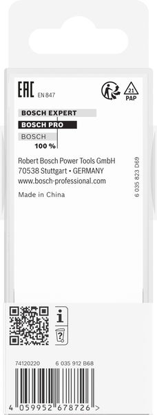 BOSCH PRO Bündigfräser mit untenliegendem Führungskugellager, Ø12,7 xL40, Schaft 8 mm BOSCH PRO Bündigfräser mit untenliegendem Führungskugellager, Ø12,7 xL40, Schaft 8 mm