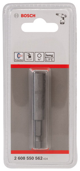 BOSCH Steckschlüssel, 65 mm x 1/4-Zoll, Tiefenanschlag 2 607 002 586 BOSCH Steckschlüssel, 65 mm x 1/4-Zoll, Tiefenanschlag 2 607 002 586