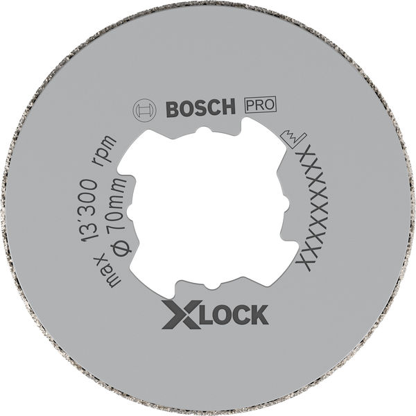 BOSCH PRO Ceramic dry Trockenbohrkrone, 60 x 35 mm, X-Lock