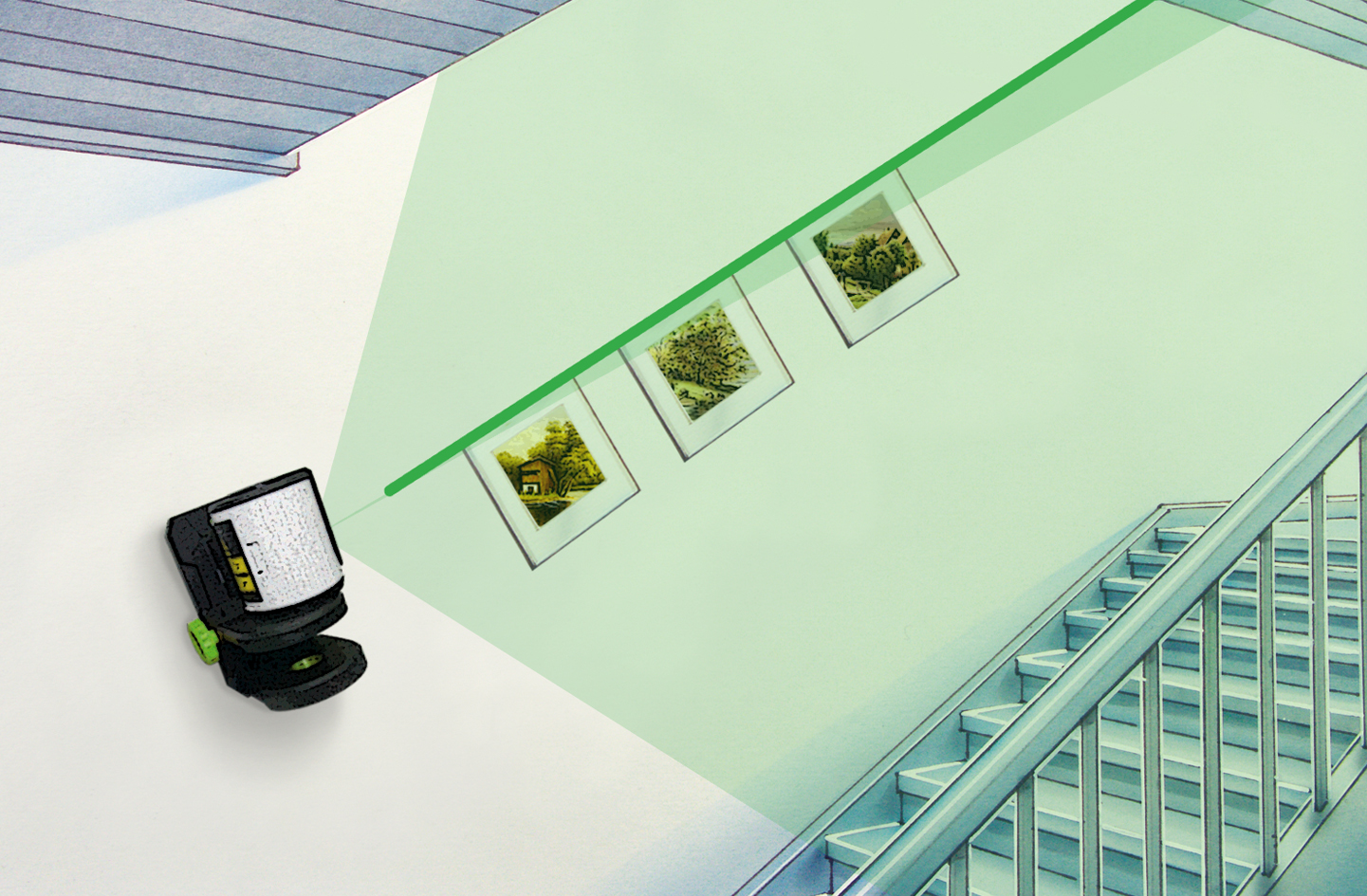 LASERLINER EasyCross-Laser Green Set