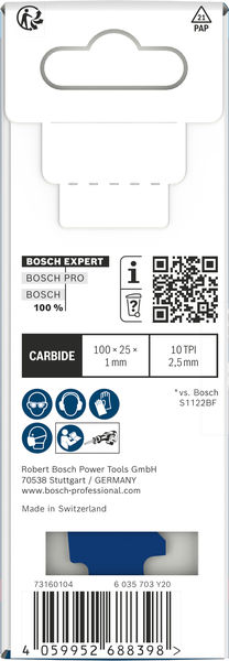 BOSCH EXPERT Medium-Thick Tough Metal S555HHC Säbelsägeblatt BOSCH EXPERT Medium-Thick Tough Metal S555HHC Säbelsägeblatt
