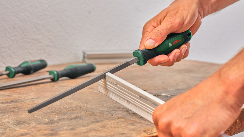 BOSCH Handwerkzeuge Metall-Quadratfeile 200 mm / 8" BOSCH Handwerkzeuge Metall-Quadratfeile 200 mm / 8"