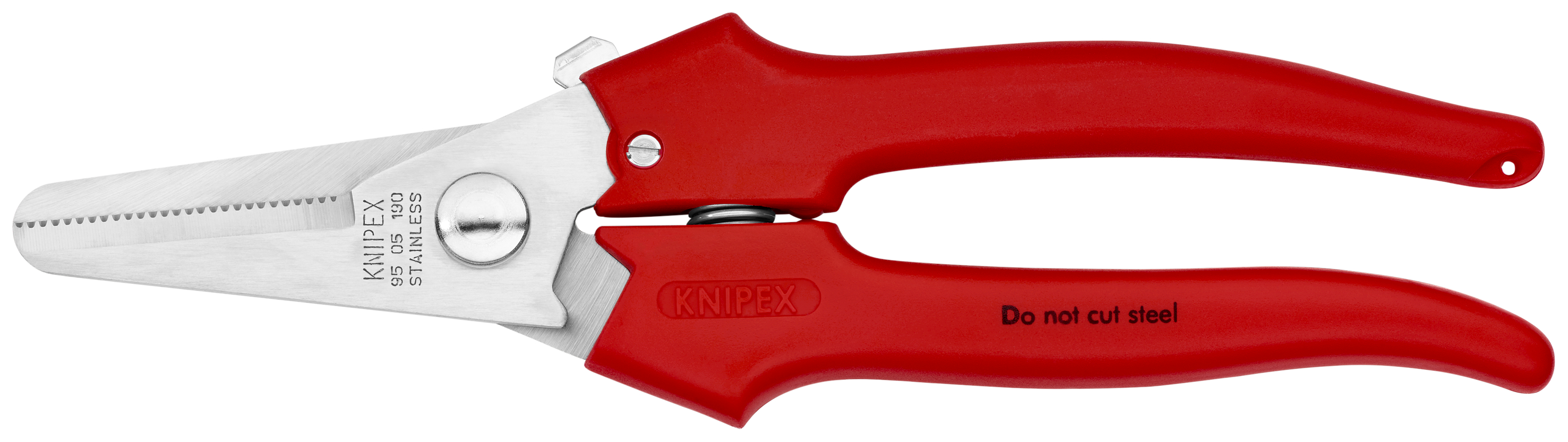 KNIPEX KNIPEX 95 05 190 Kombischere 190 mm mit Kunststoff umspritzt poliert KNIPEX KNIPEX 95 05 190 Kombischere 190 mm mit Kunststoff umspritzt poliert