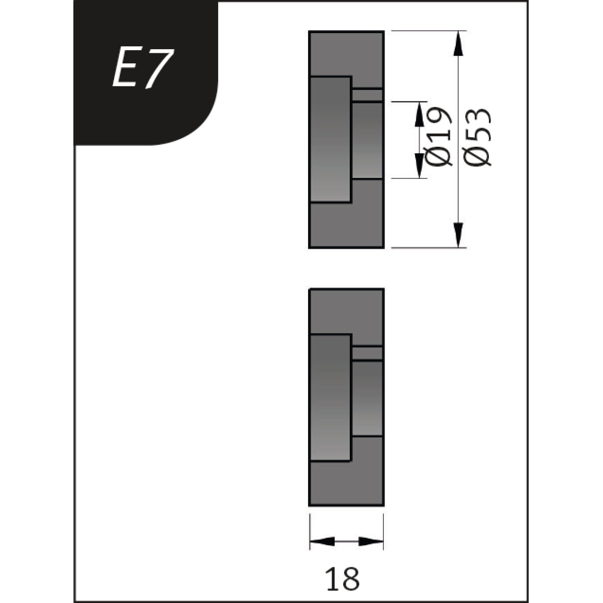 METALLKRAFT Biegerollen Biegerollen Typ E7 - SBM 110