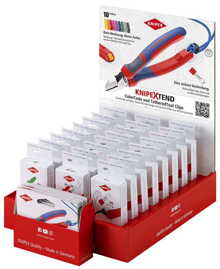 KNIPEX KNIPEX 00 18 01 V48 Verkaufsdisplay TEND 2 24-teilig Farbauswahl 2 350 mm KNIPEX KNIPEX 00 18 01 V48 Verkaufsdisplay TEND 2 24-teilig Farbauswahl 2 350 mm