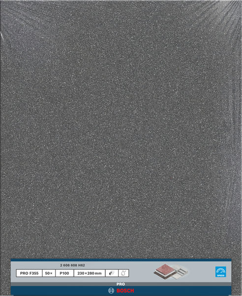 BOSCH PRO C355 Schleifrolle, 230 x 280 mm, 100