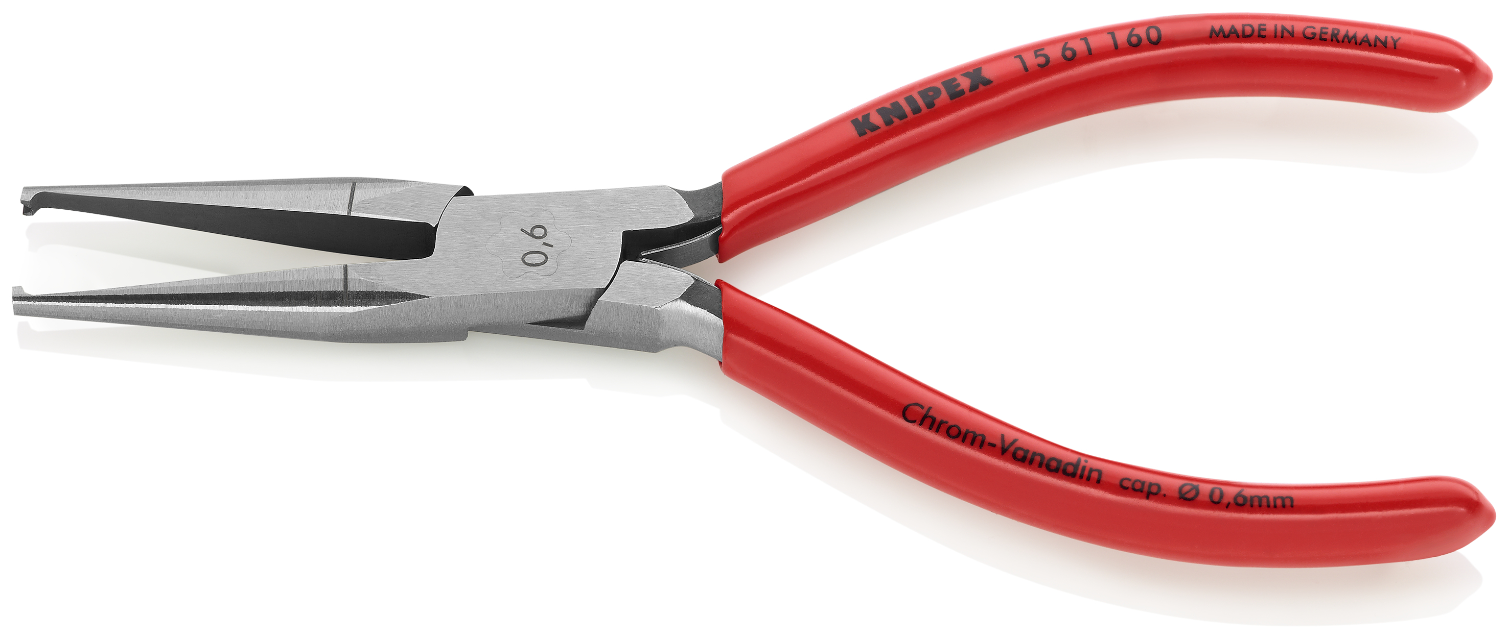 KNIPEX KNIPEX 15 61 160 Abisolierzange 160 mm mit Kunststoff überzogen poliert KNIPEX KNIPEX 15 61 160 Abisolierzange 160 mm mit Kunststoff überzogen poliert