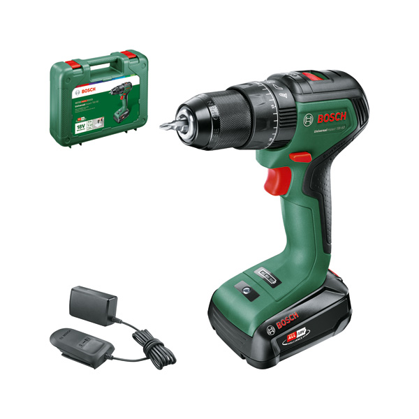 BOSCH Akku-Bohrschrauber UniversalImpact 18V-60, 1 x Akku PBA 18V 2.0Ah, Tragekoffer BOSCH Akku-Bohrschrauber UniversalImpact 18V-60, 1 x Akku PBA 18V 2.0Ah, Tragekoffer
