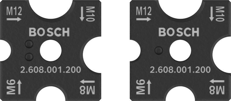 BOSCH PRO Schneidebacken Gewindestangenschneider Set, für M6, M8, M10, M12 BOSCH PRO Schneidebacken Gewindestangenschneider Set, für M6, M8, M10, M12