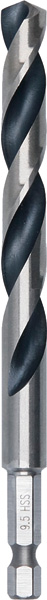 BOSCH HSS PointTeQ Sechskantbohrer 9,5 mm