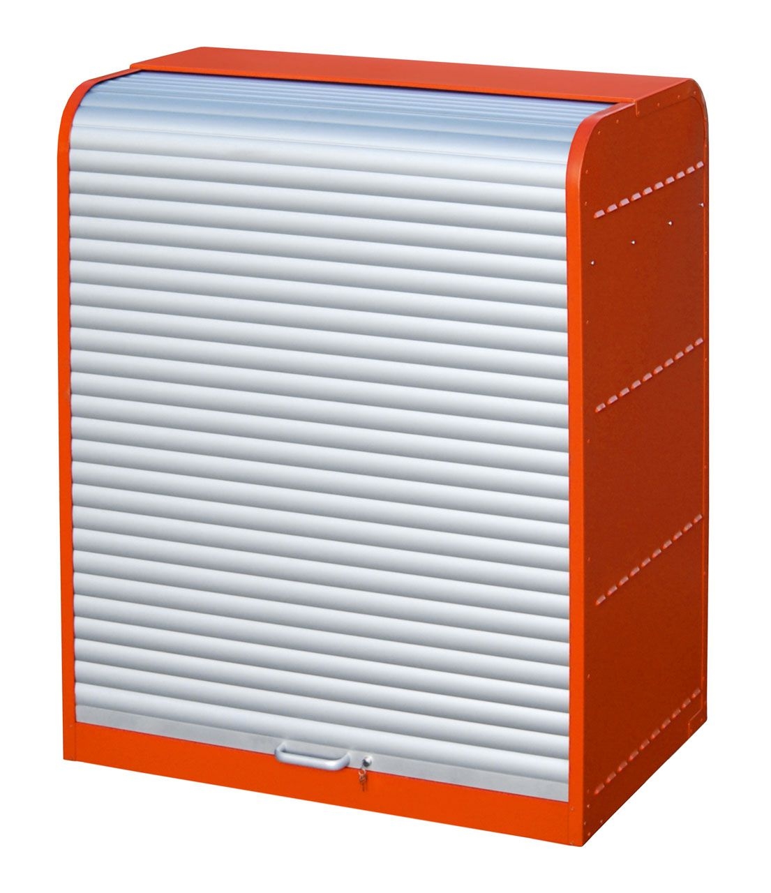 BAUER Gefahrstoff-Rollladenschrank RSG-4, lackiert, Feuerrot