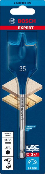 BOSCH EXPERT Self Cut Speed Flachfräsbohrer, 35x152mm BOSCH EXPERT Self Cut Speed Flachfräsbohrer, 35x152mm