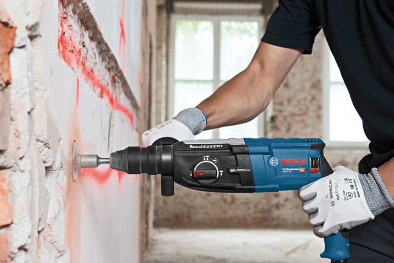 BOSCH Bohrhammer mit SDS plus GBH 2-28 F, L-BOXX