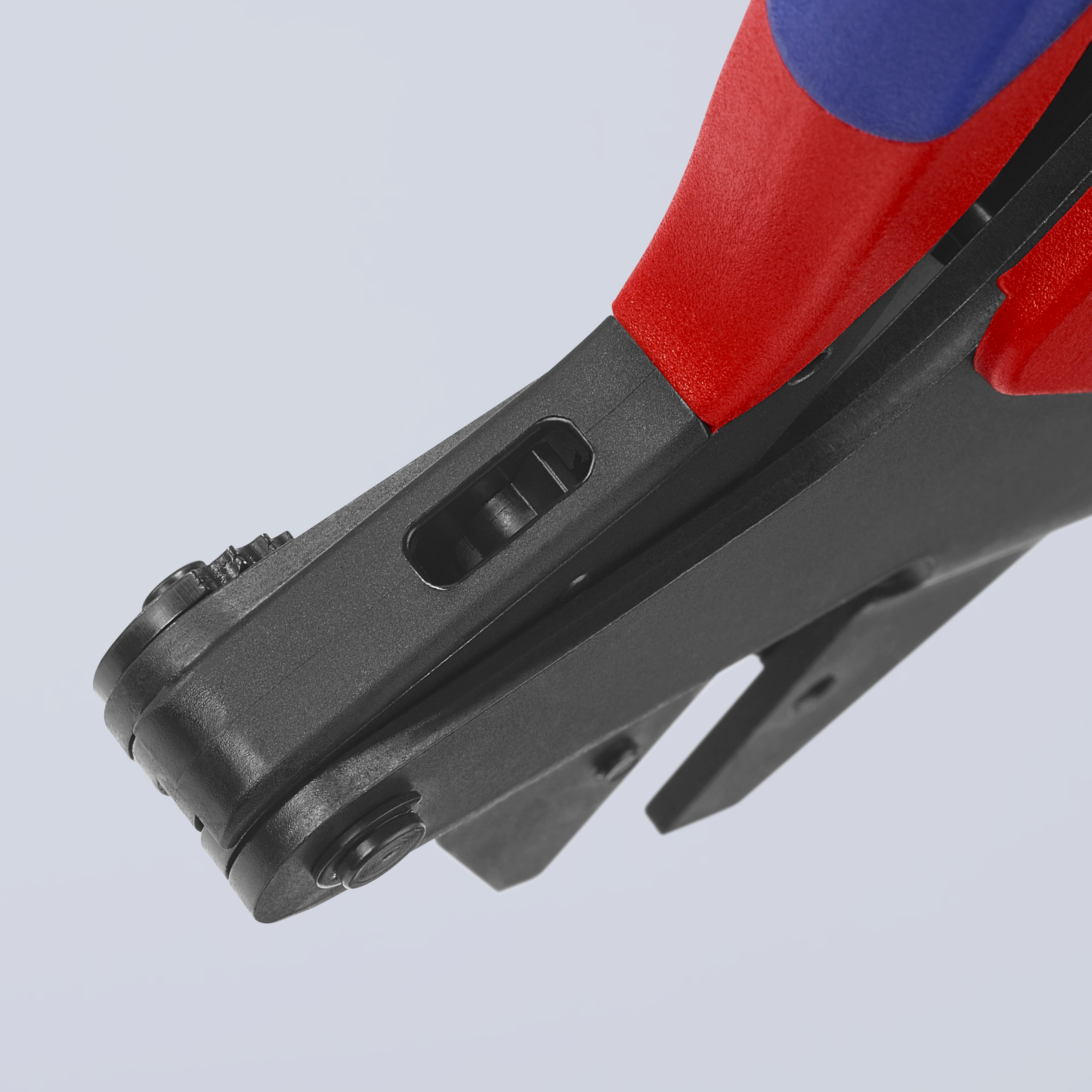 KNIPEX KNIPEX 97 43 200 Crimp-Systemzange für auswechselbare Crimpeinsätze 200 mm brüniert mit Mehrkomponenten-Hüllen KNIPEX KNIPEX 97 43 200 Crimp-Systemzange für auswechselbare Crimpeinsätze 200 mm brüniert mit Mehrkomponenten-Hüllen
