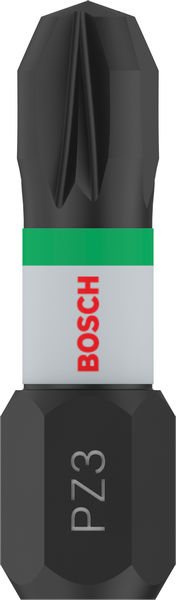 BOSCH PRO Pozidriv Impact Bit, PZ3, 25 mm, 2-tlg. BOSCH PRO Pozidriv Impact Bit, PZ3, 25 mm, 2-tlg.