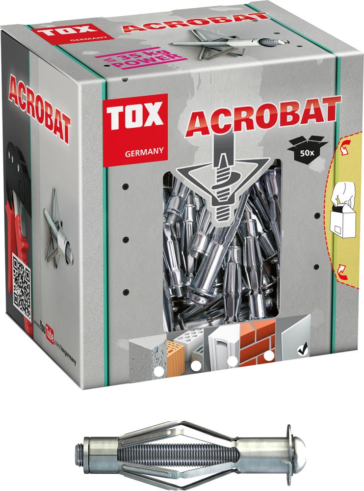 TOX TOX Metall-Hohlraumdübel Acrobat M4/38 KT TOX TOX Metall-Hohlraumdübel Acrobat M4/38 KT