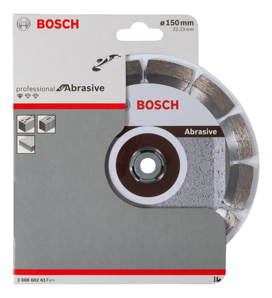 BOSCH Diamanttrennscheibe Standard for Abrasive, 150 x 22,23 x 2 x 10 mm BOSCH Diamanttrennscheibe Standard for Abrasive, 150 x 22,23 x 2 x 10 mm