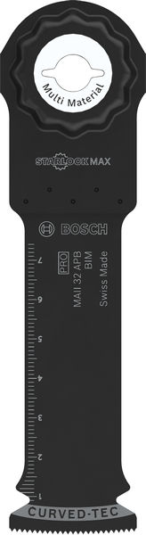 BOSCH PRO MAII 32 APB Blatt für Multifunktionswerkzeuge, 32 x 80 mm BOSCH PRO MAII 32 APB Blatt für Multifunktionswerkzeuge, 32 x 80 mm