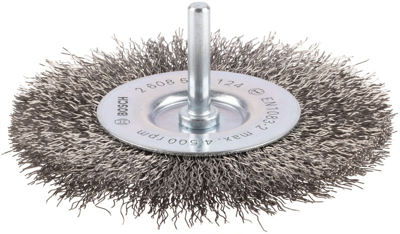 BOSCH PRO Stainless Steel clean Scheibenbürste, gerader Schaft, 100 x 0,3 mm BOSCH PRO Stainless Steel clean Scheibenbürste, gerader Schaft, 100 x 0,3 mm