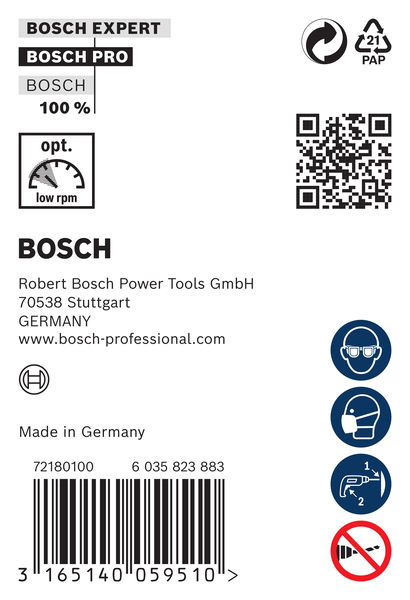 BOSCH PRO Wood HSS Installationsbohrer, 14 x 100 x 600 mm BOSCH PRO Wood HSS Installationsbohrer, 14 x 100 x 600 mm