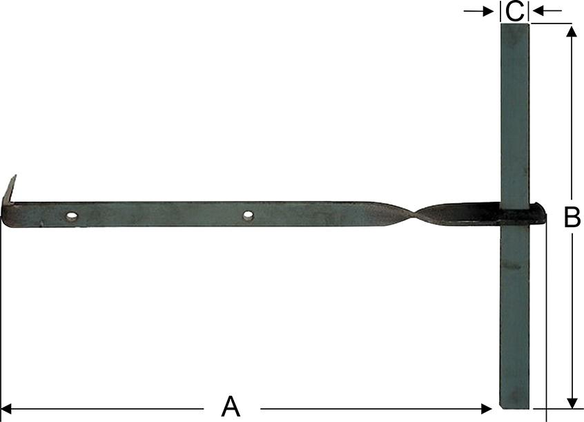 EDE Balkenanker Größe 0, tzn 450 x 26