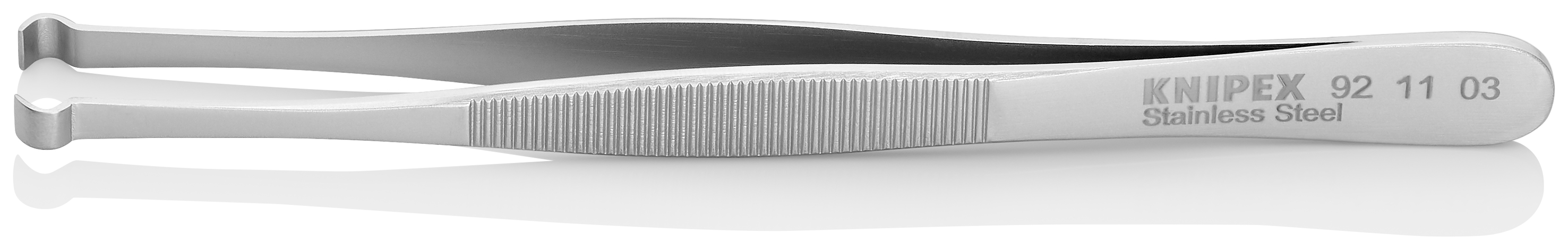 KNIPEX KNIPEX 92 11 03 Positionierpinzette 122 mm Geriffelt