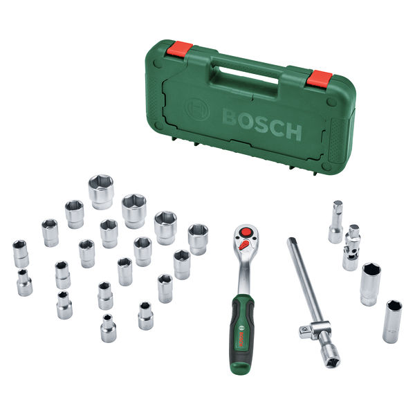BOSCH Handwerkzeuge 1/2"-Ratschen-Set 25-tlg.