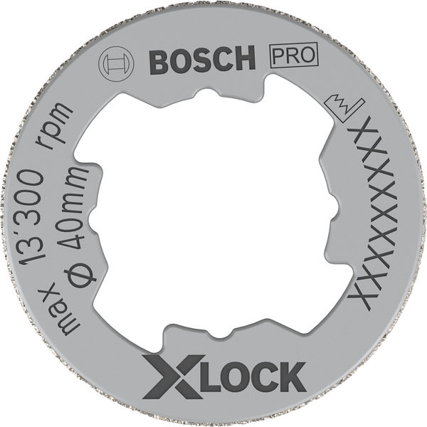 BOSCH PRO Ceramic dry Trockenbohrkrone, 40 x 35 mm, X-Lock