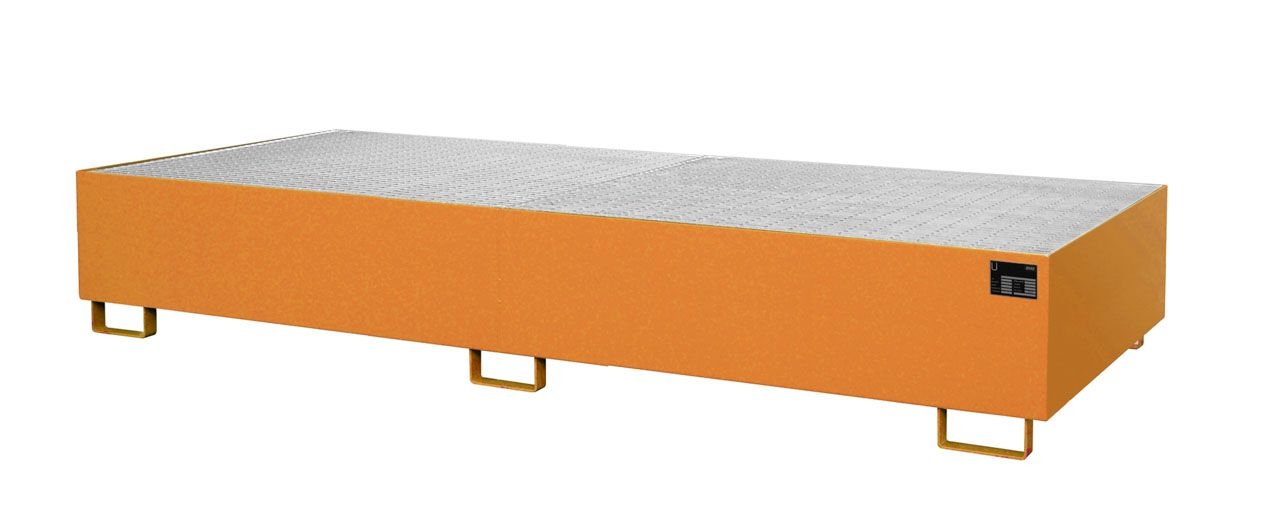 BAUER Regalwanne RW-GR 3300-3, lackiert, Gelborange