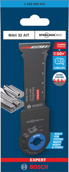 BOSCH EXPERT MAII 32 AIT MetalMax Tauchsägeblatt, 32 x 70 mm