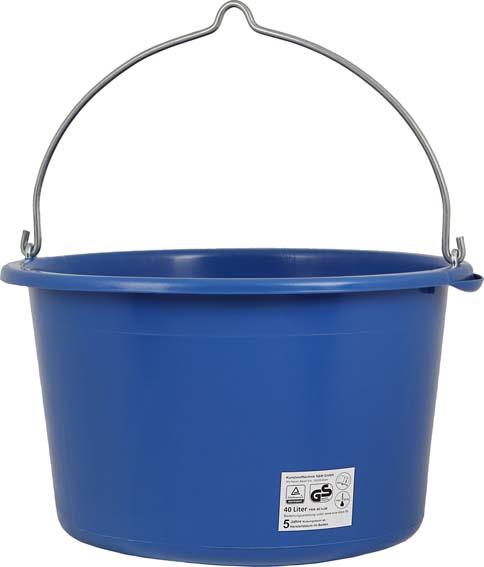 NEUTRAL Mörtelkübel 40 L, kranbarblau