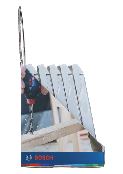 BOSCH HSS PointTeQ Sechskantbohrer-Set in Schaukasten, 5-tlg., 2-6 mm BOSCH HSS PointTeQ Sechskantbohrer-Set in Schaukasten, 5-tlg., 2-6 mm